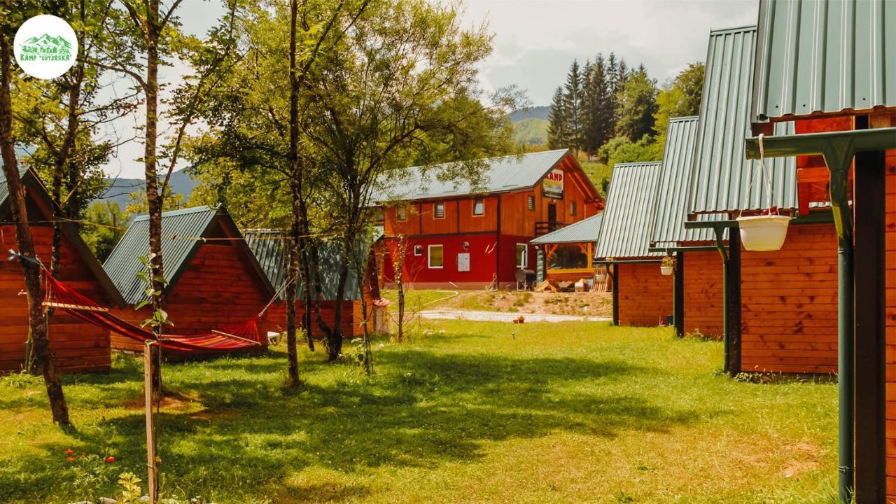 Camp Sutjeska Hotell Tjentiste Eksteriør bilde