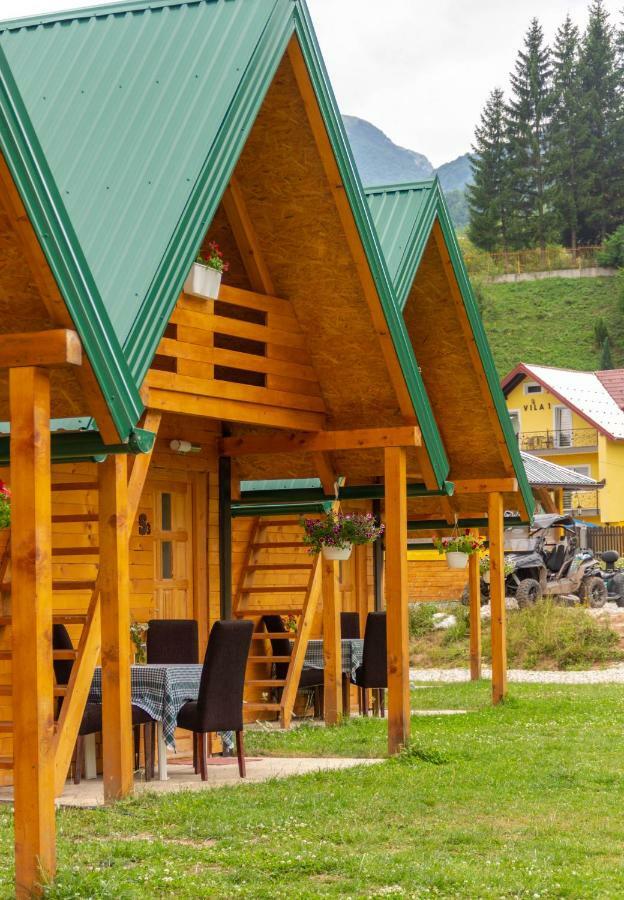Camp Sutjeska Hotell Tjentiste Eksteriør bilde